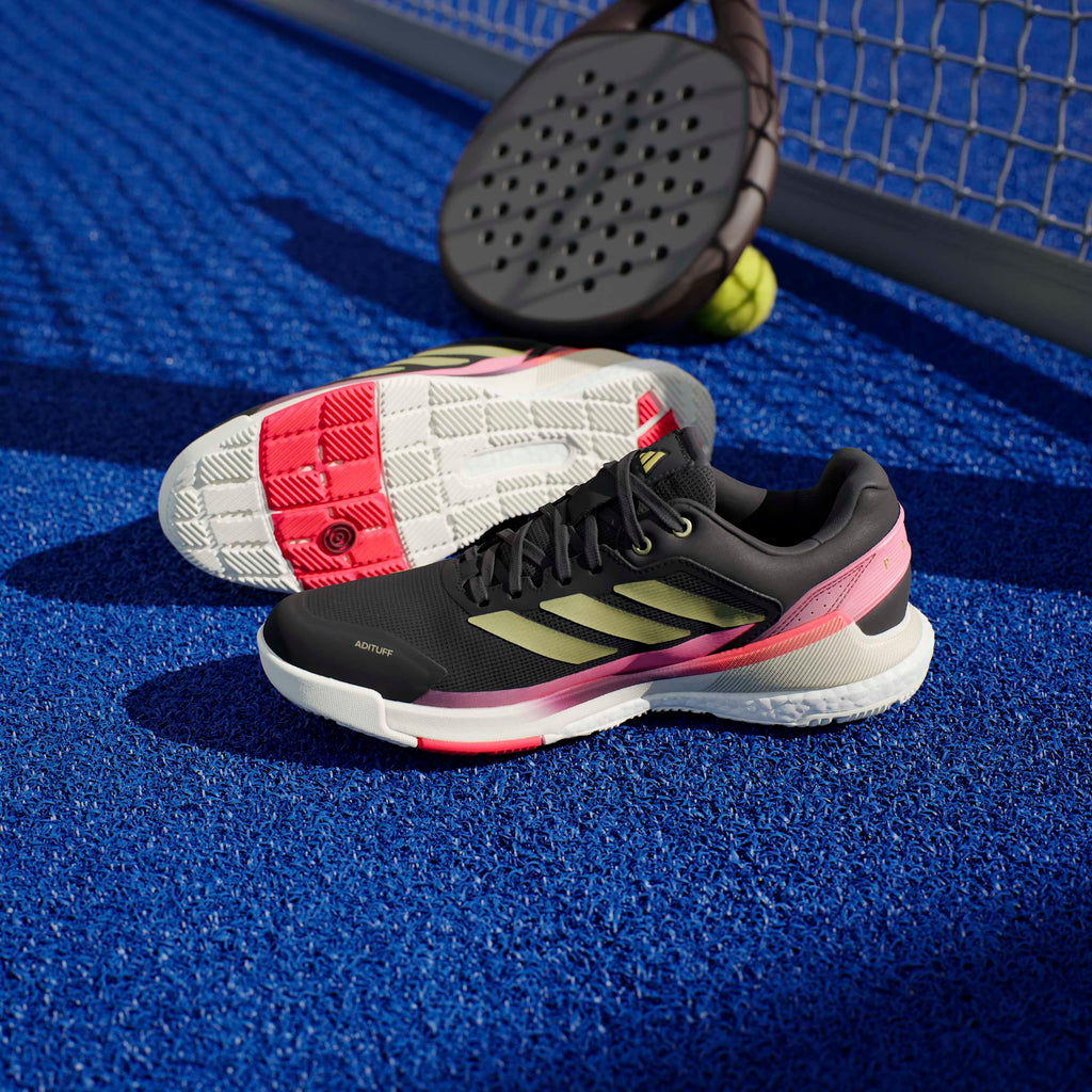 Adidas Men's Crazyquick Boost Padel Shoes Core Black