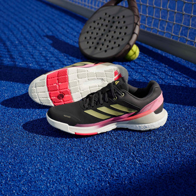 Adidas Men's Crazyquick Boost Padel Shoes Core Black