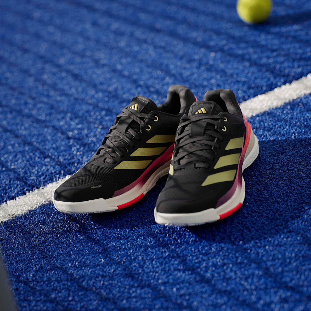 Adidas Men's Crazyquick Boost Padel Shoes Core Black