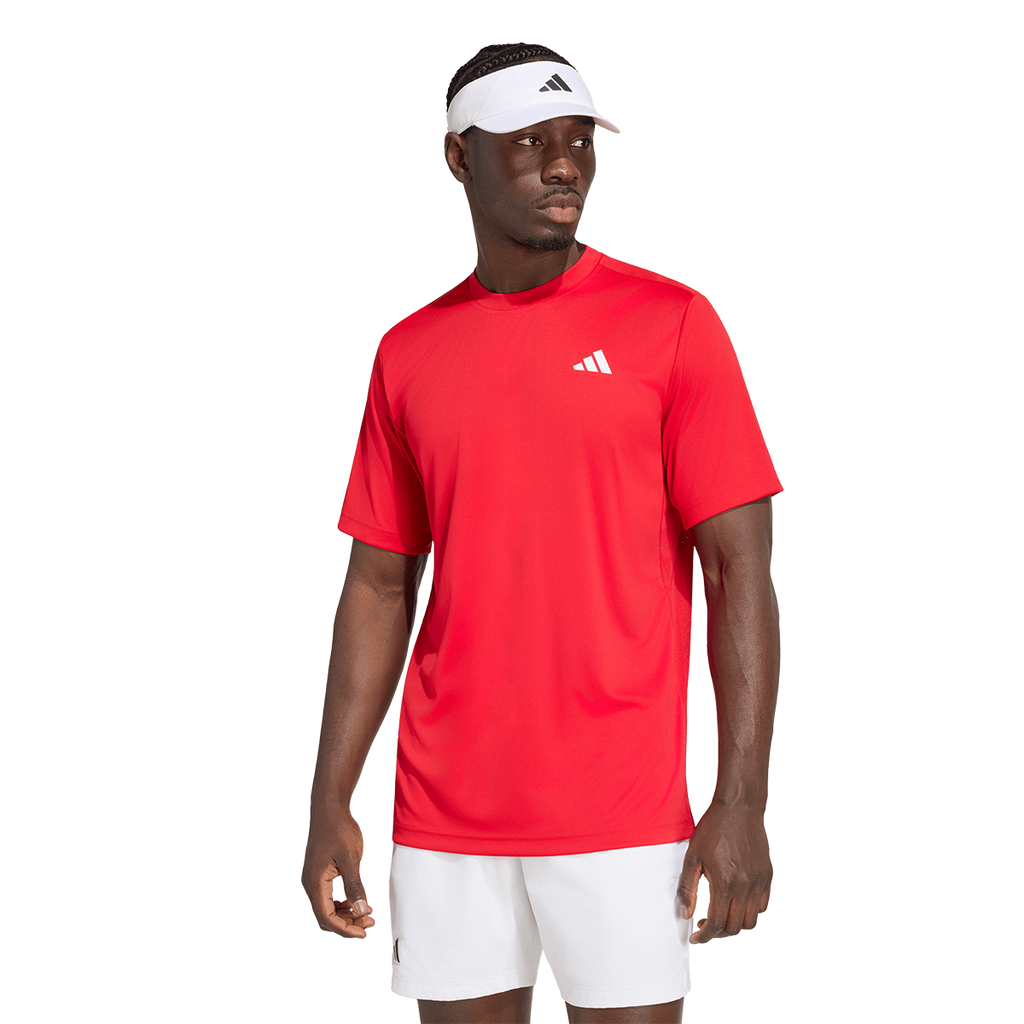 Adidas Men's Club Tee - Better Scarlet
