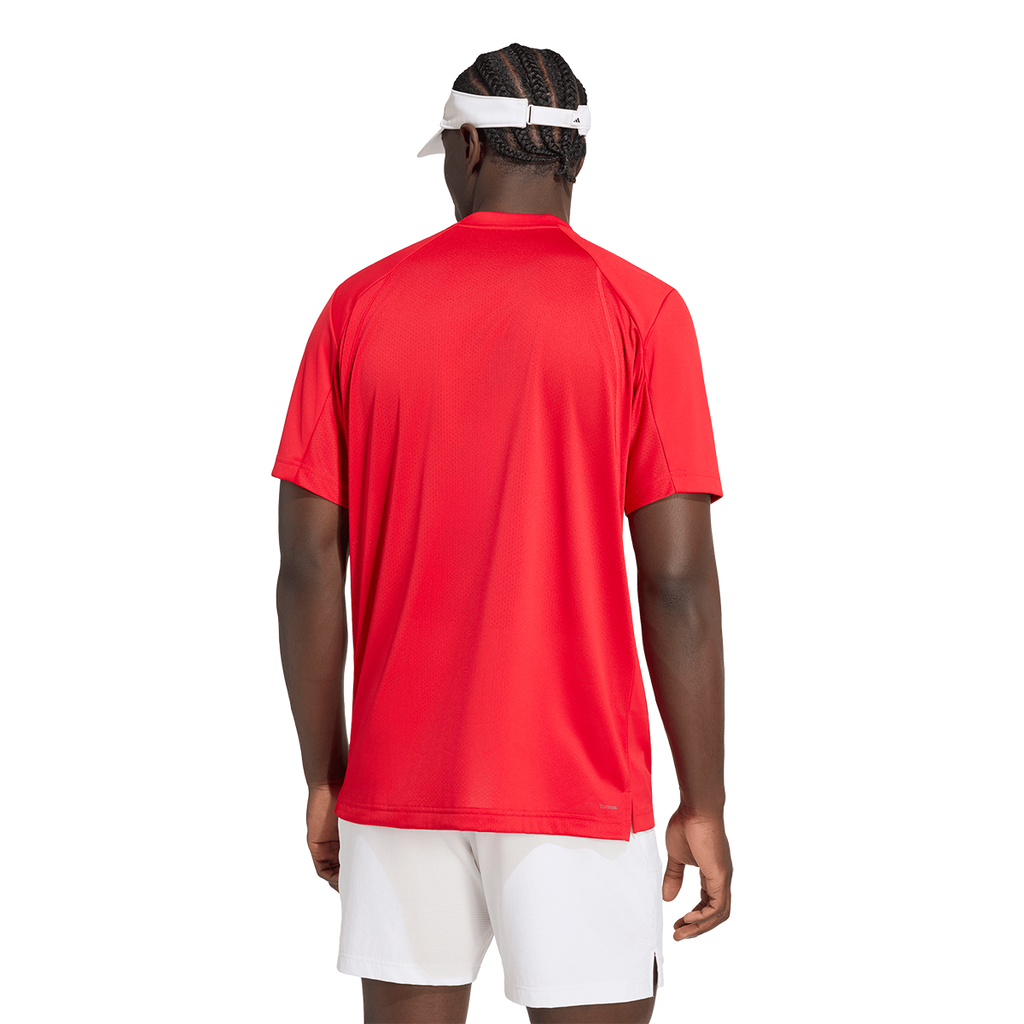 Adidas Men's Club Tee - Better Scarlet