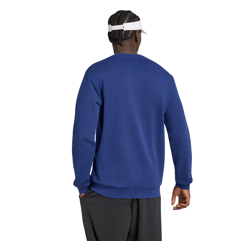 Adidas Men's Heritage Tennis Sweatshirt Dark Blue