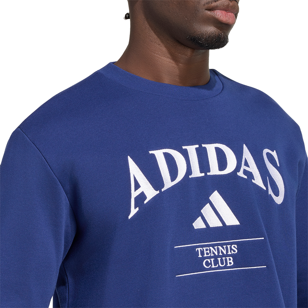 Adidas Men's Heritage Tennis Sweatshirt Dark Blue