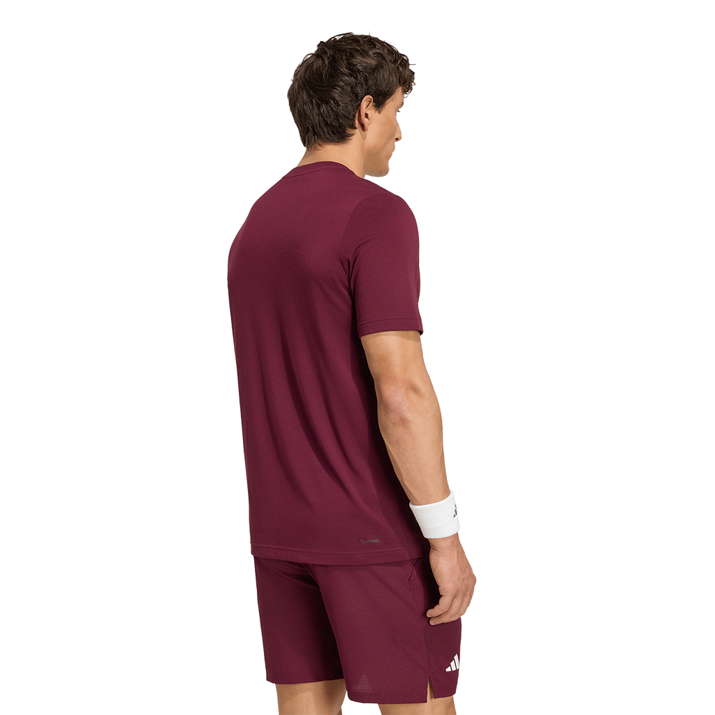Adidas Men's Heritage Tee Maroon
