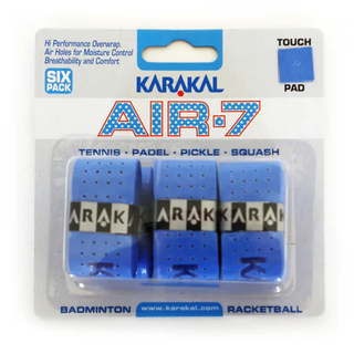 Karakal Air-7 Overwrap Racket Grip – 6 Pack