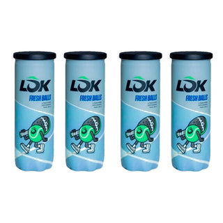 Lok Fresh Padel Balls - 1 Dozen
