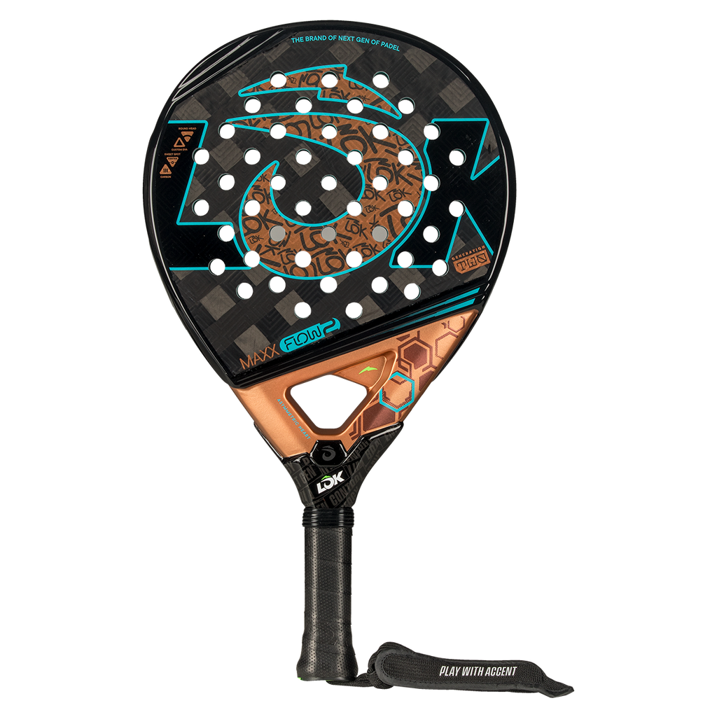 Maxx Soluna Racket Lok Maxx Flow Gen 2 Padel Racket – PDHSports