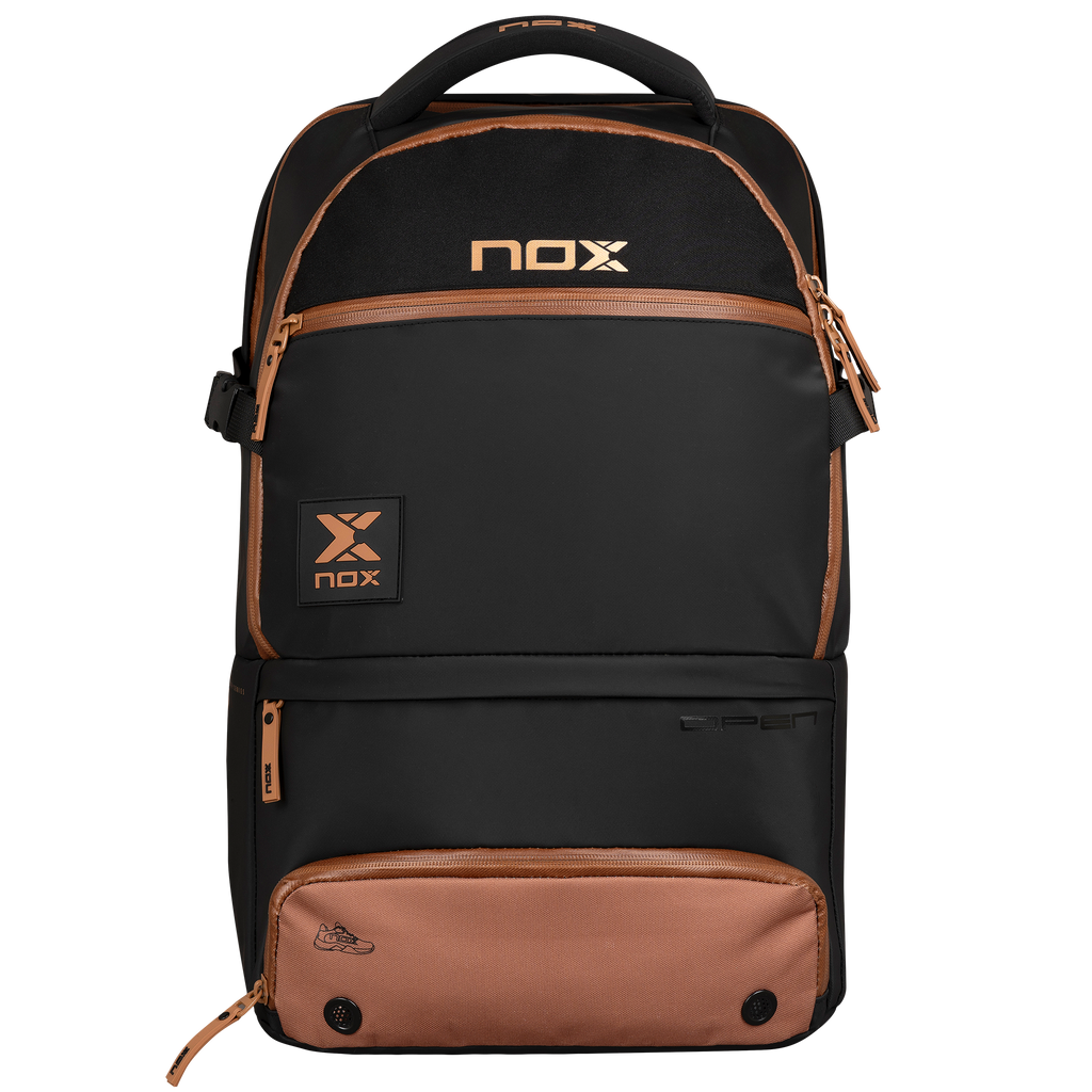 Nox Luxury Open Series Backpack Black Brown