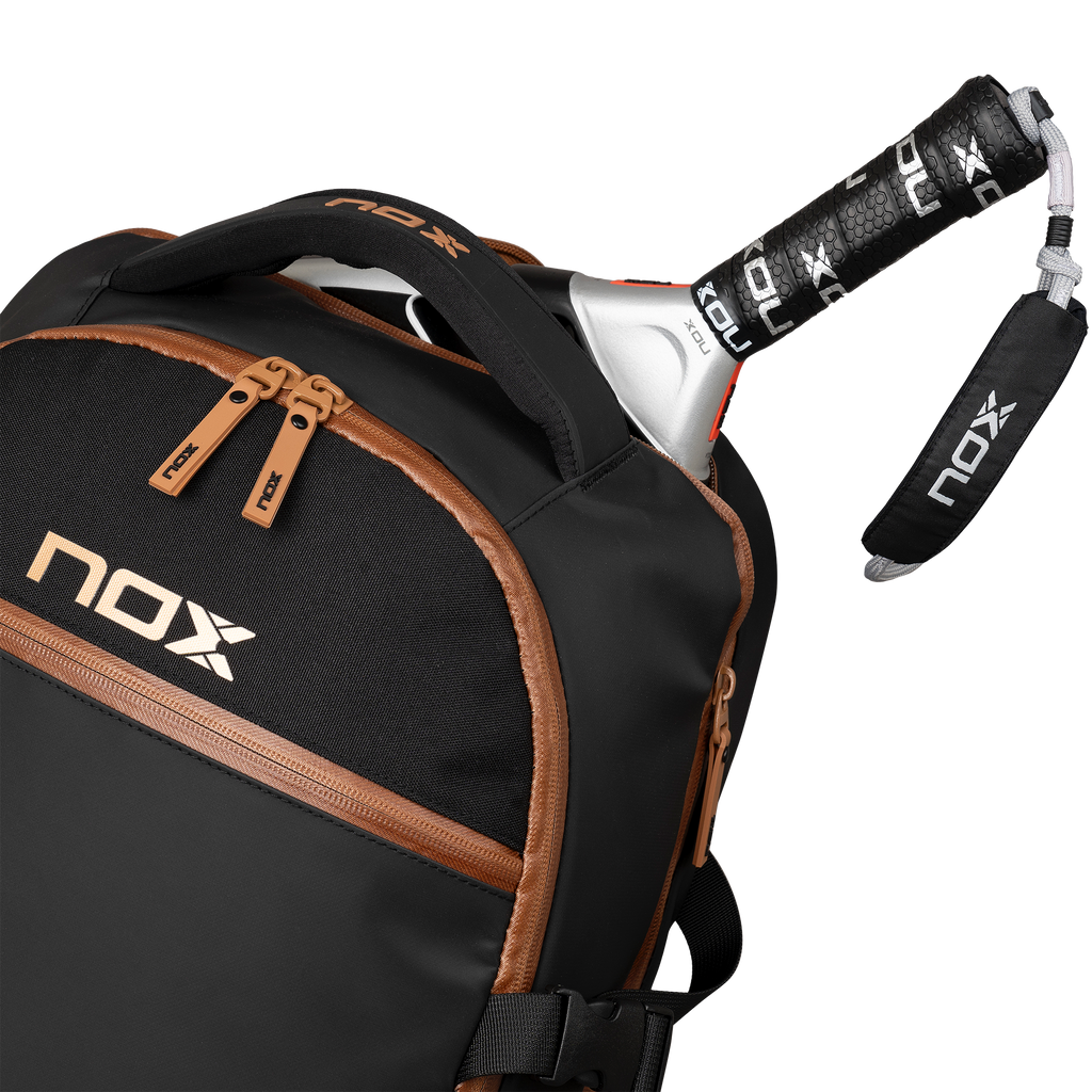 Nox Luxury Open Series Backpack Black Brown