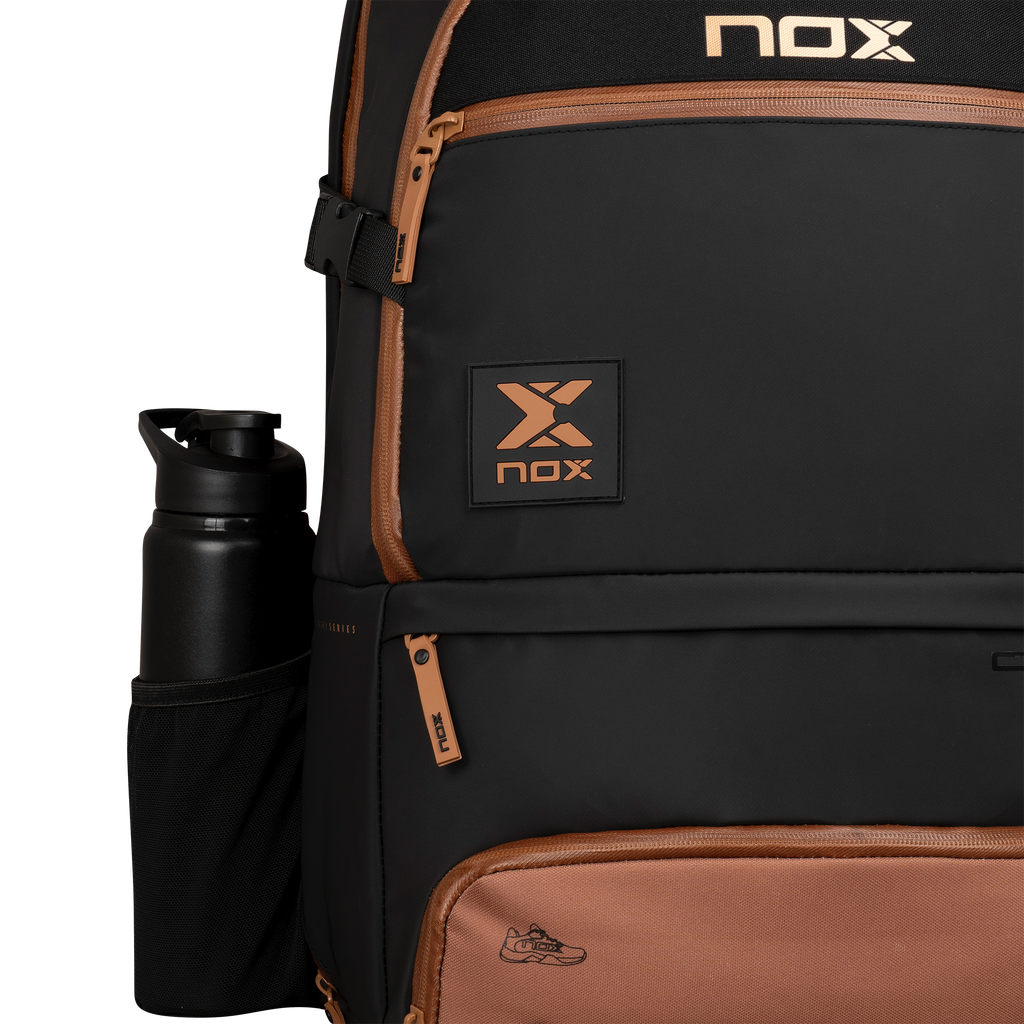 Nox Luxury Open Series Backpack Black Brown