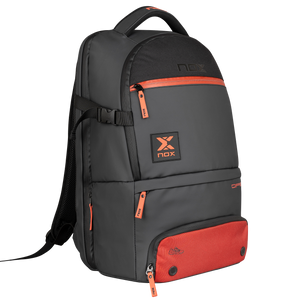 Nox Luxury Open Series Backpack Black Red