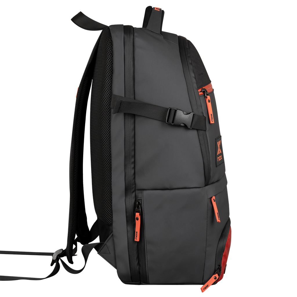 Nox Luxury Open Series Backpack Black Red