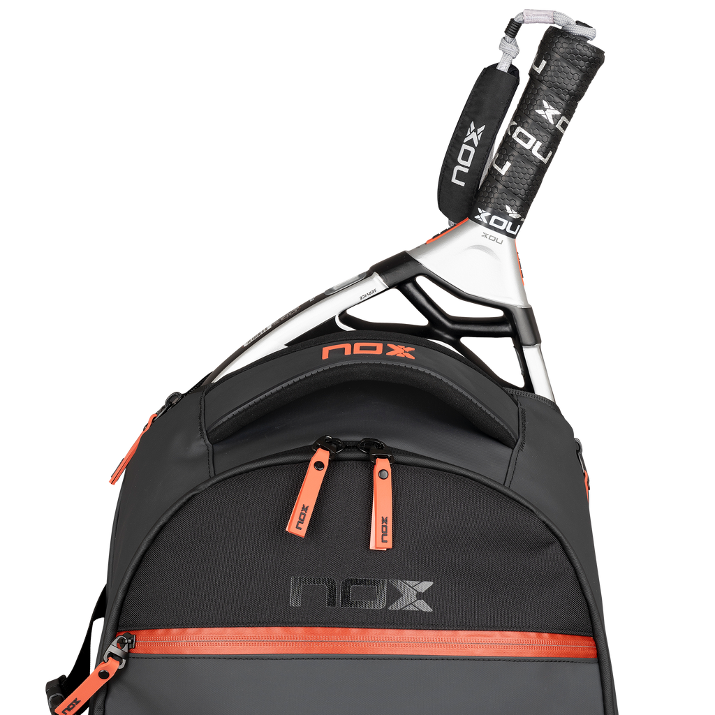 Nox Luxury Open Series Backpack Black Red