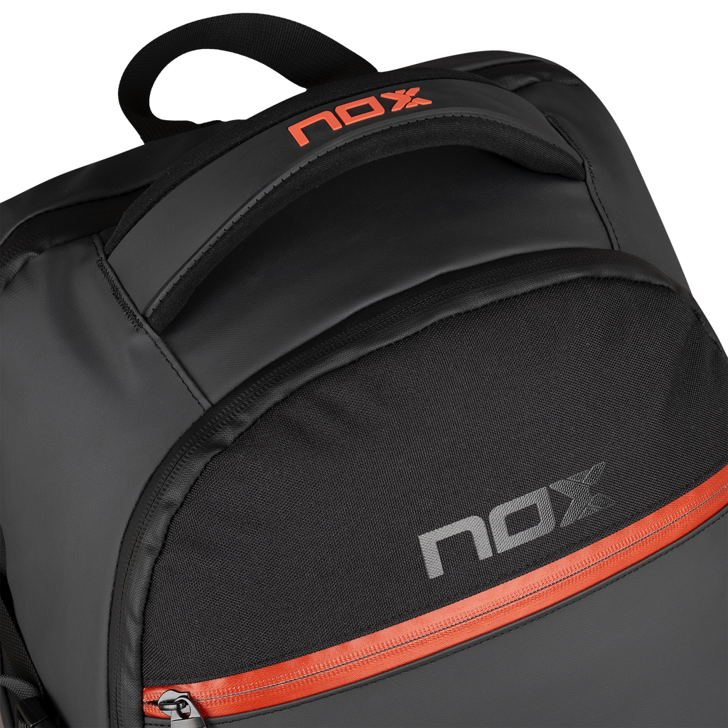 Nox Luxury Open Series Backpack Black Red