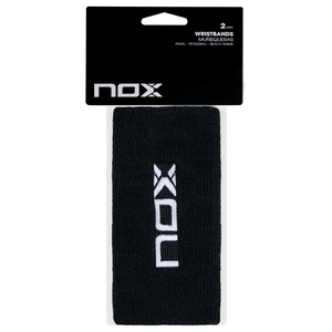 Nox Long Wristband 2 Pack - Black White