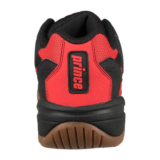 Prince NFS II Men's Indoor Shoes - Black/Red