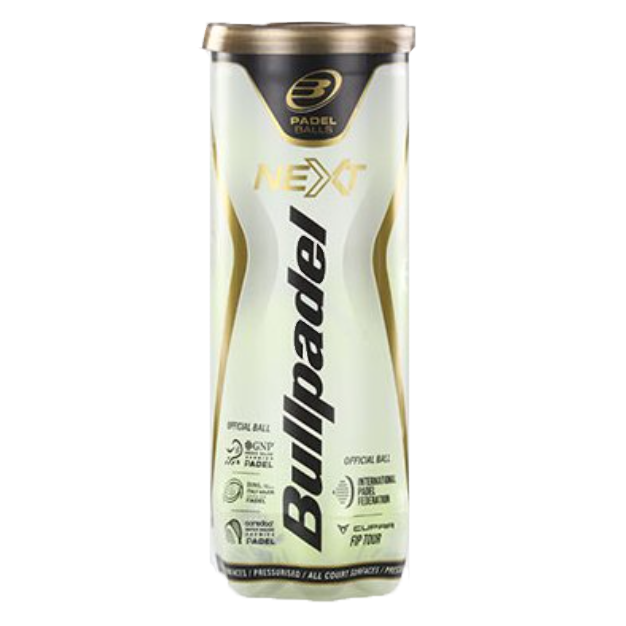 Bullpadel Next FIP Padel Balls - 3 Ball Tube