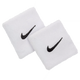 Nike Swoosh Wristband - White/Black