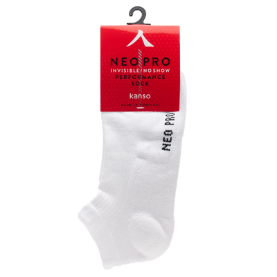 Kanso Neo Pro Invisible Sock 1 Pack White