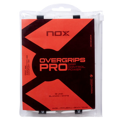 Nox Pro Overgrips - 12 Pack White