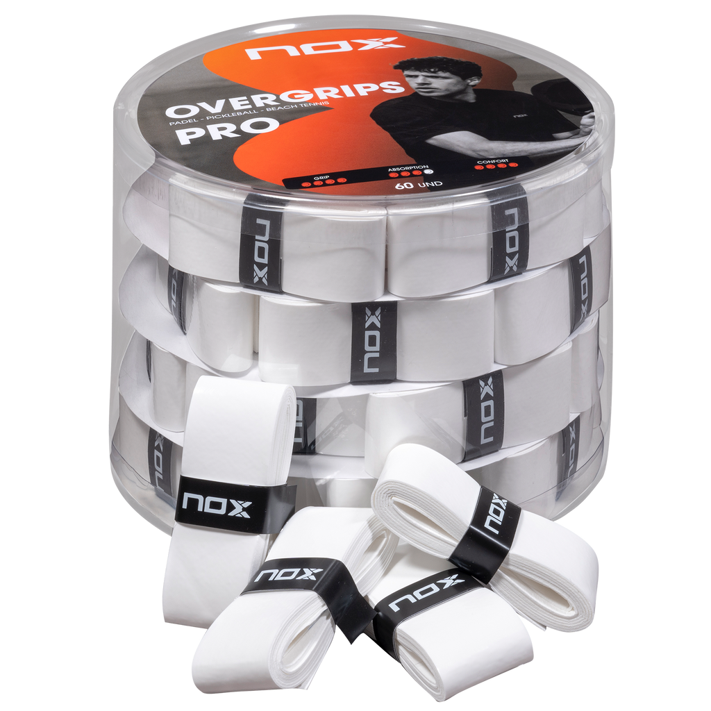 Nox Pro Overgrips - 60 Pack White
