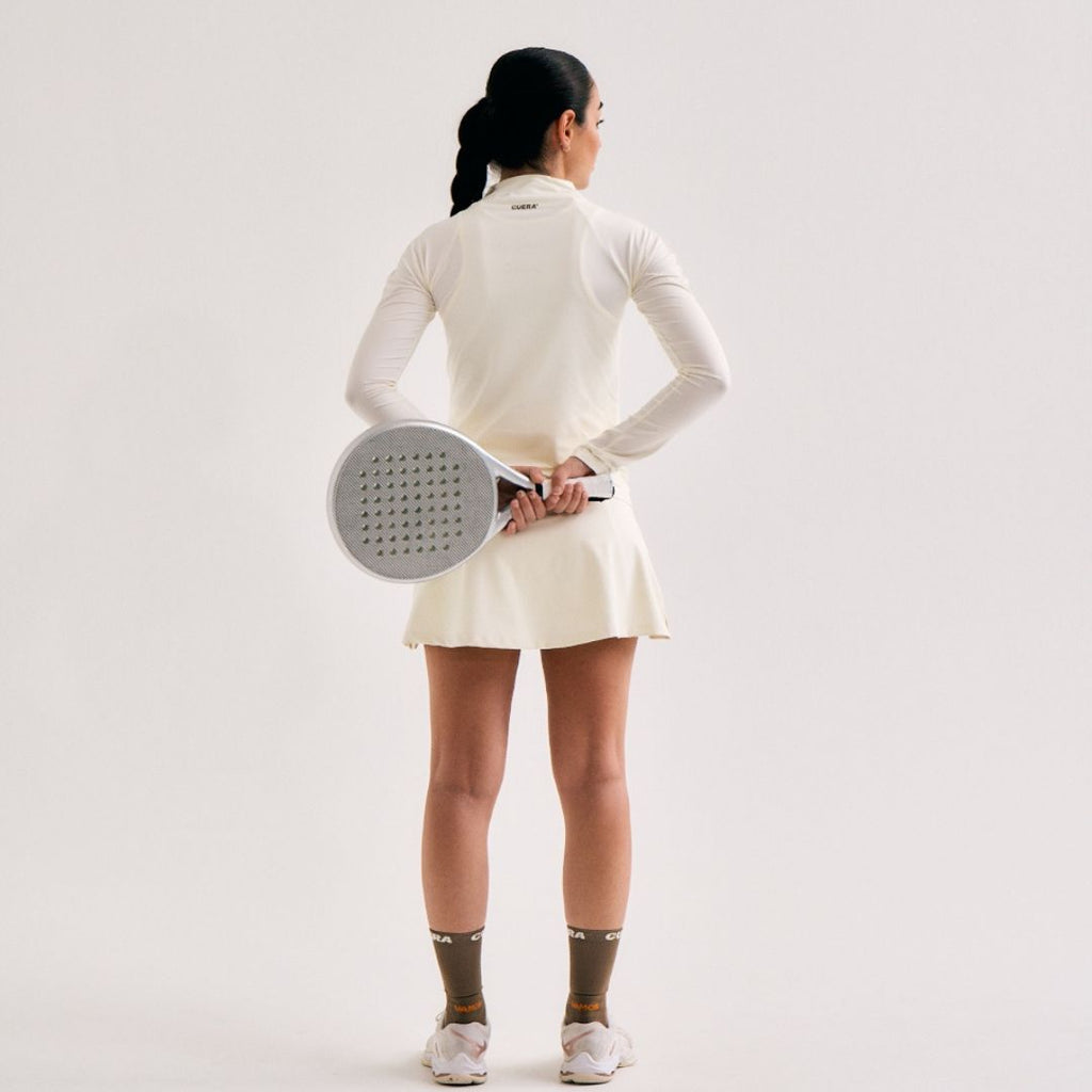 Cuera Women's On Court 2 In 1 Skirt Off White