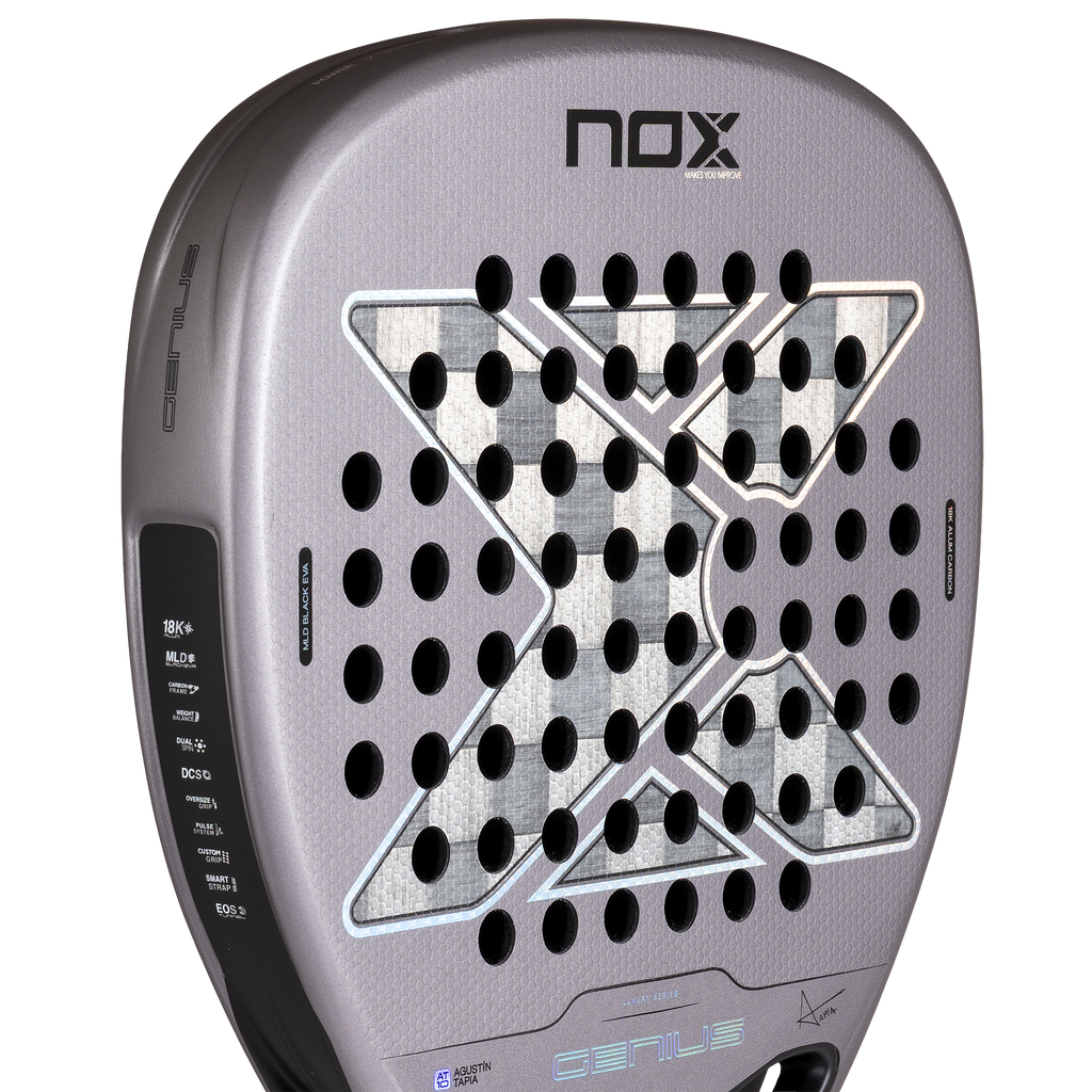 Nox AT10 Genius Attack 18K Alum Agustin Tapia Padel Racket 2027
