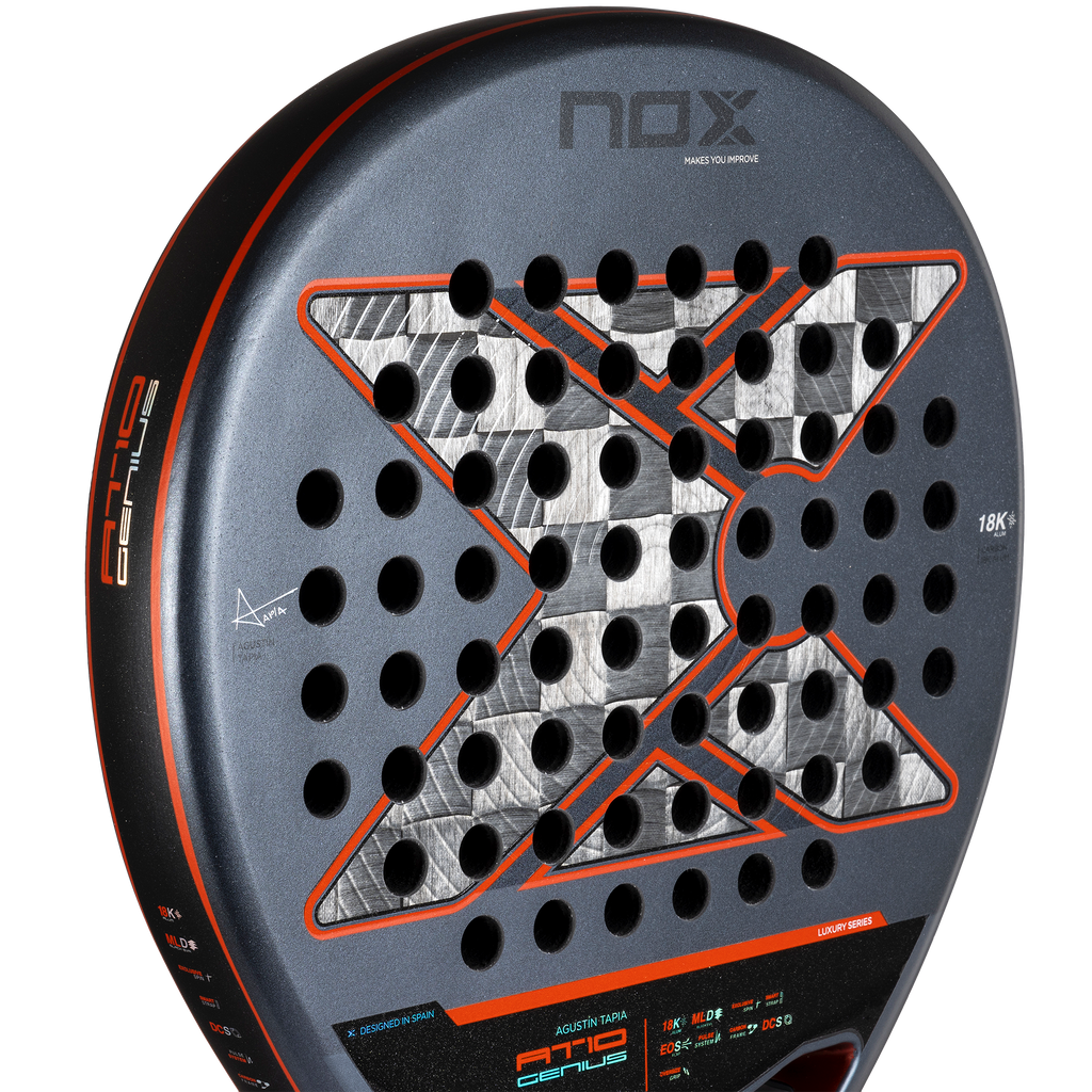 Nox AT10 Genius 18k Alum Agustin Tapia Padel Racket 2025