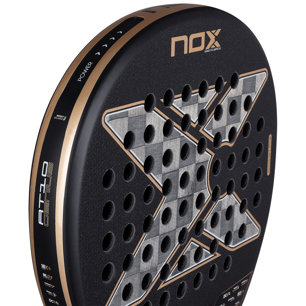 Nox AT10 Genius 18K Alum Agustin Tapia Padel Racket 26