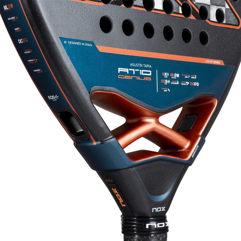 Nox AT10 Genius Attack 18k Alum Agustin Tapia Padel Racket 2025