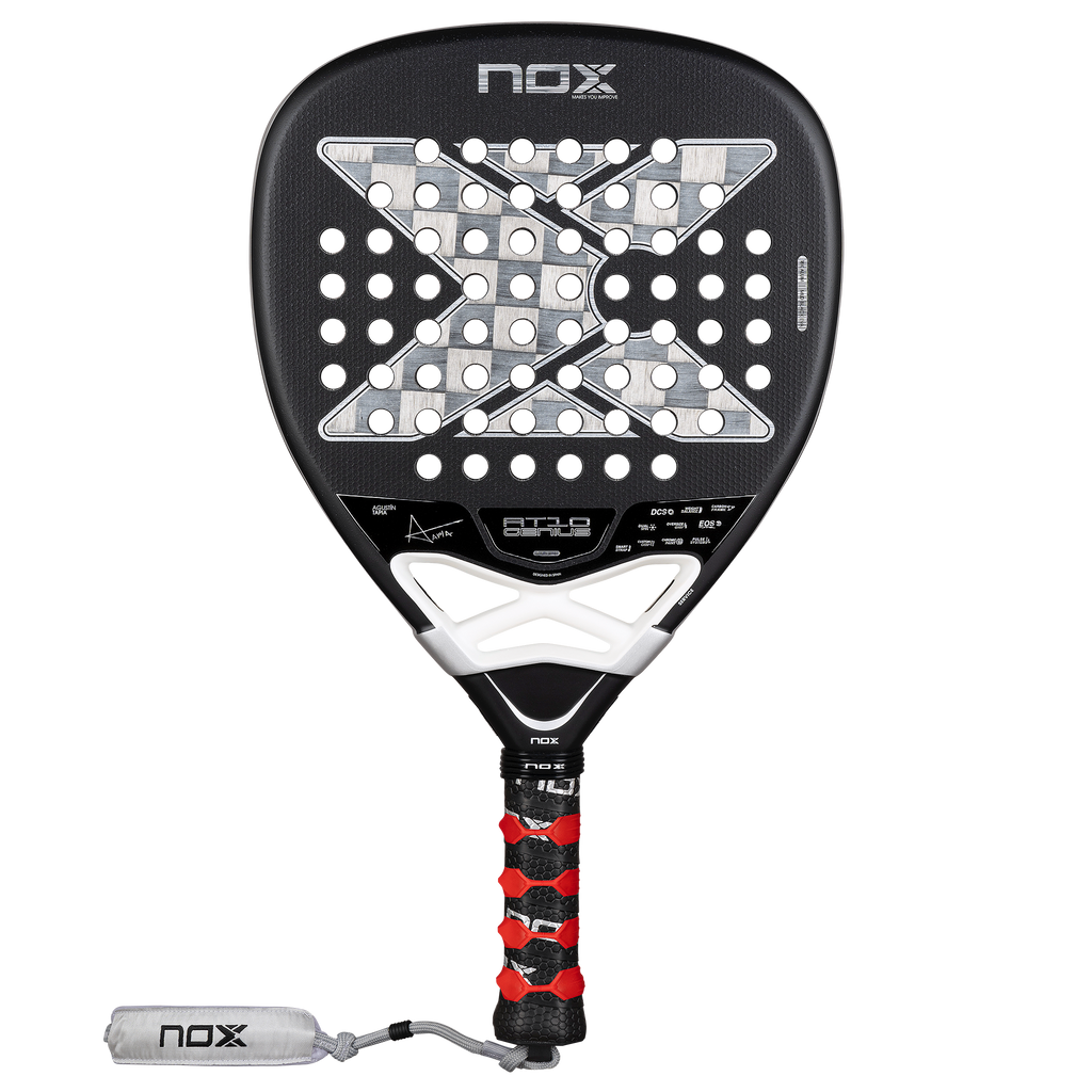 Nox AT10 Genius Attack 18K Alum Agustin Tapia Padel Racket 26 Nox AT10 Genius Attack 18K Alum Agustin Tapia Padel Racket 26