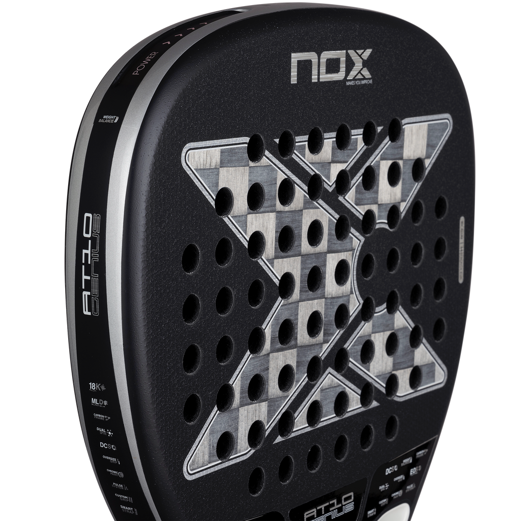 Nox AT10 Genius Attack 18K Alum Agustin Tapia Padel Racket 26