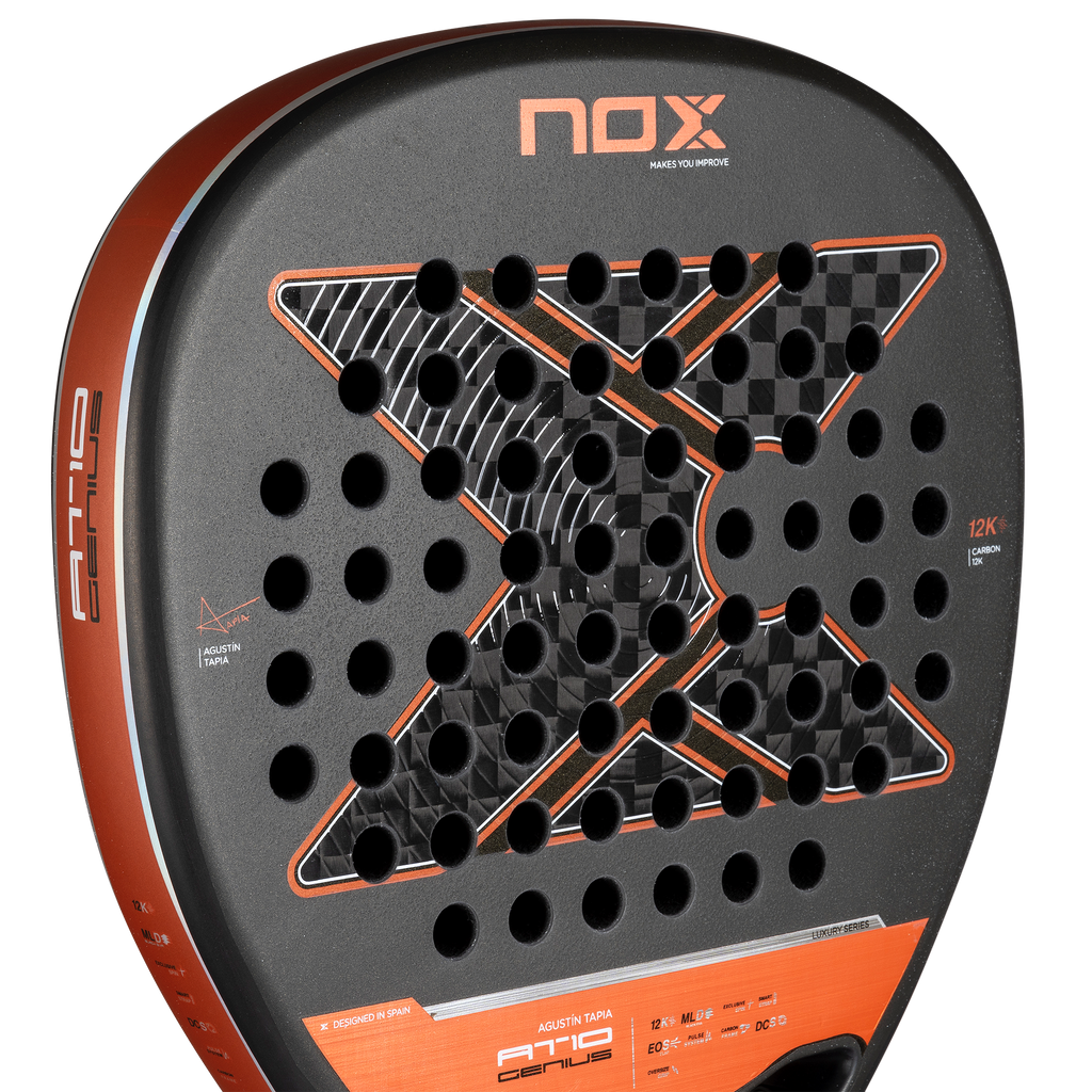 Nox AT10 Genius Attack 12k Agustin Tapia Padel Racket 2025