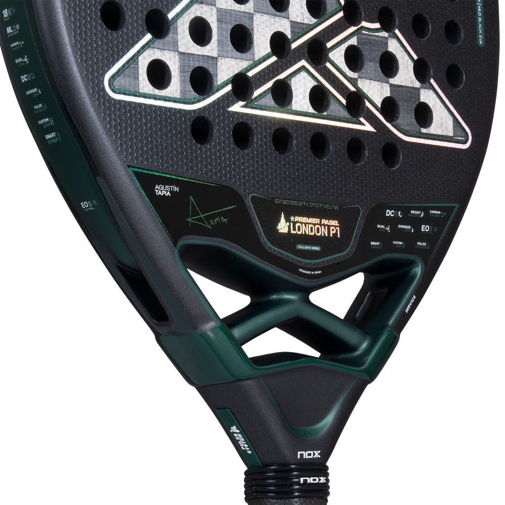 Nox AT10 Genius 18K Alum London P1 Edition Padel Racket
