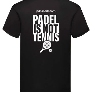 PDH Padel is not Tennis T-Shirt Black