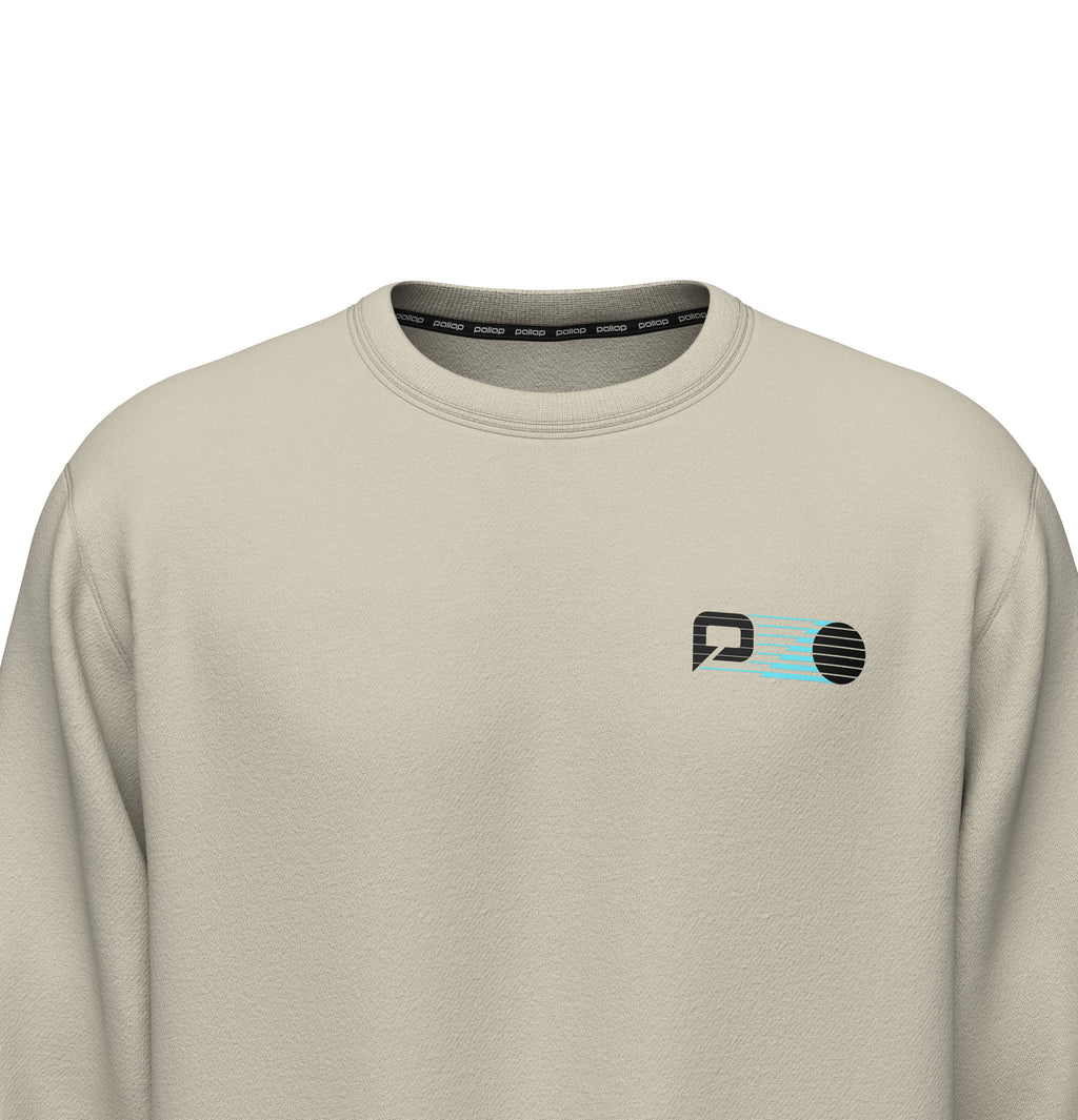 Pallap Men's Life Style Crewneck Off White