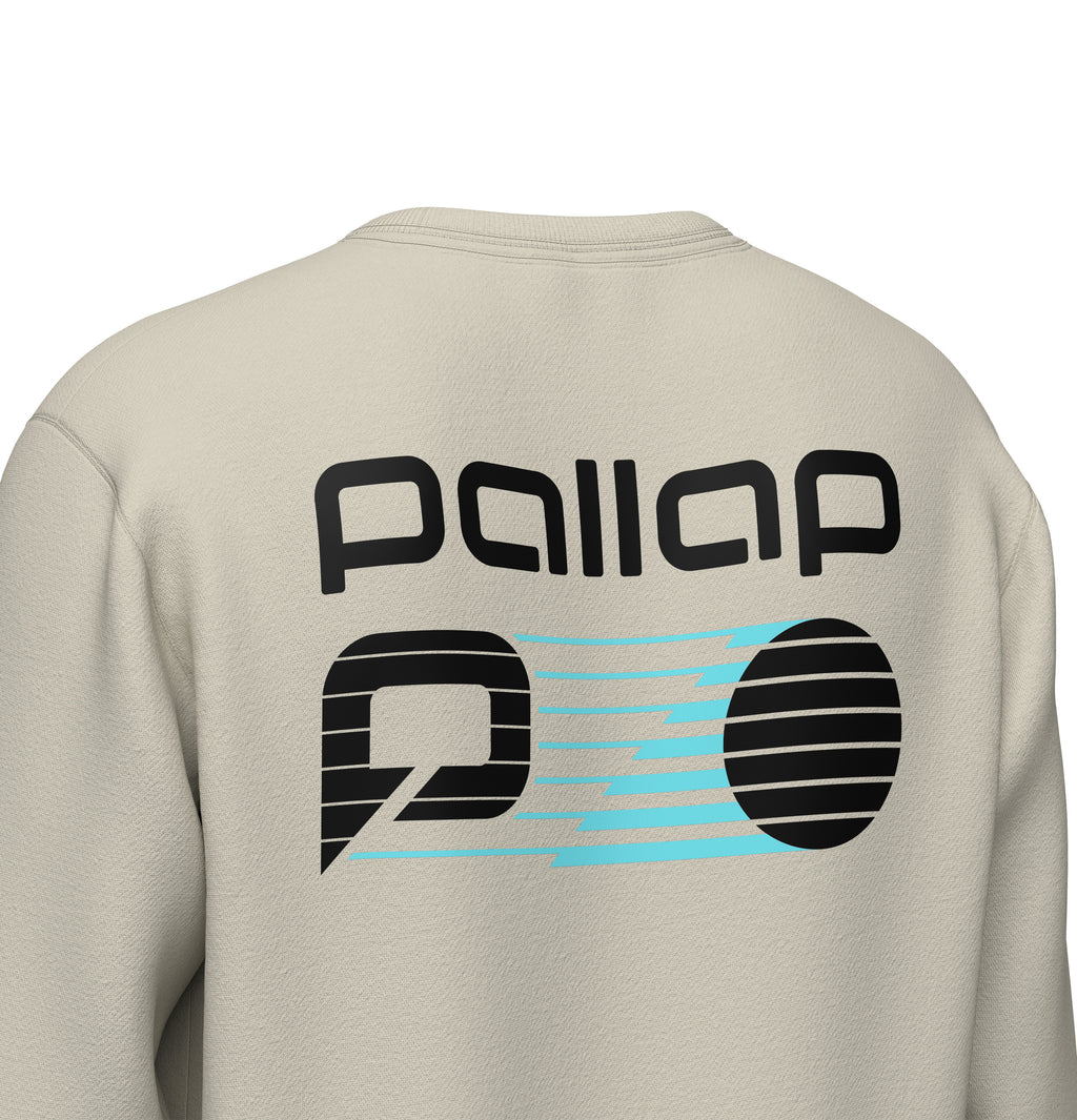 Pallap Men's Life Style Crewneck Off White