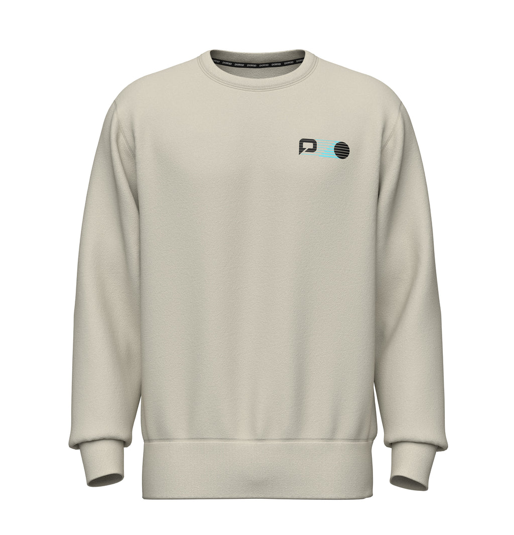 Pallap Men's Life Style Crewneck Off White