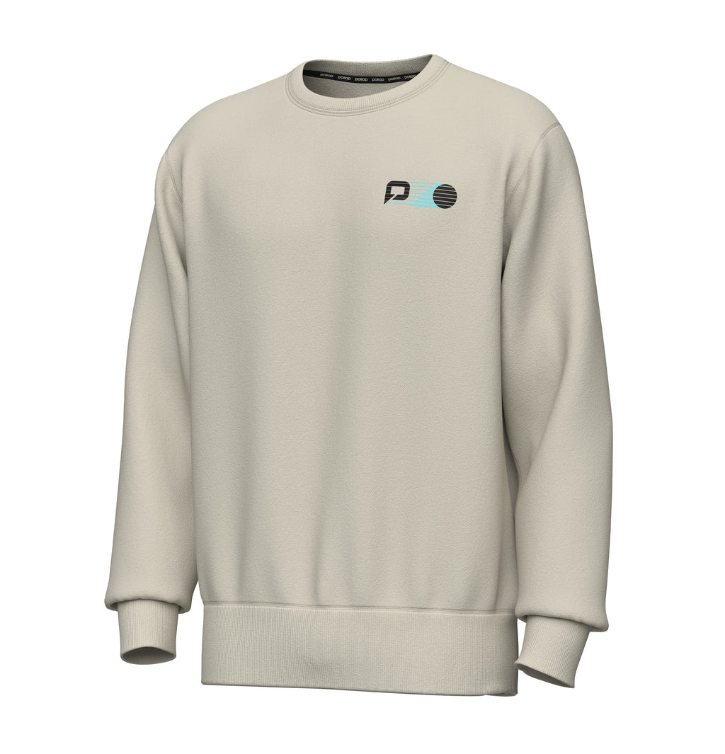 Pallap Men's Life Style Crewneck Off White
