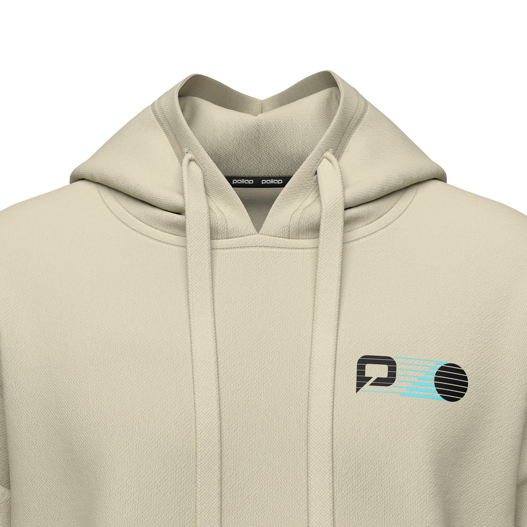 Pallap Men's Life Style Hoodie Off White