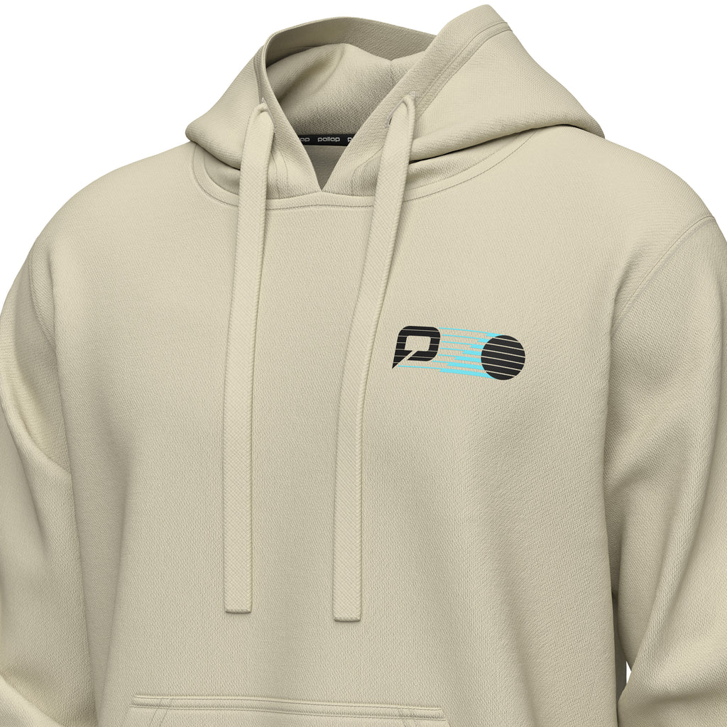 Pallap Men's Life Style Hoodie Off White