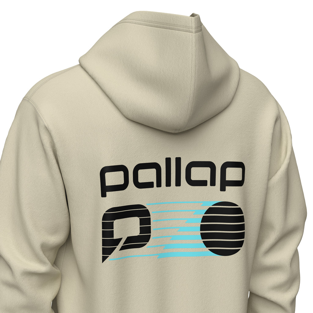 Pallap Men's Life Style Hoodie Off White