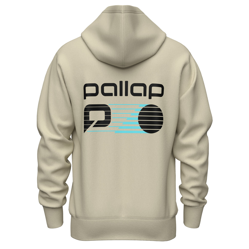 Pallap Men's Life Style Hoodie Off White