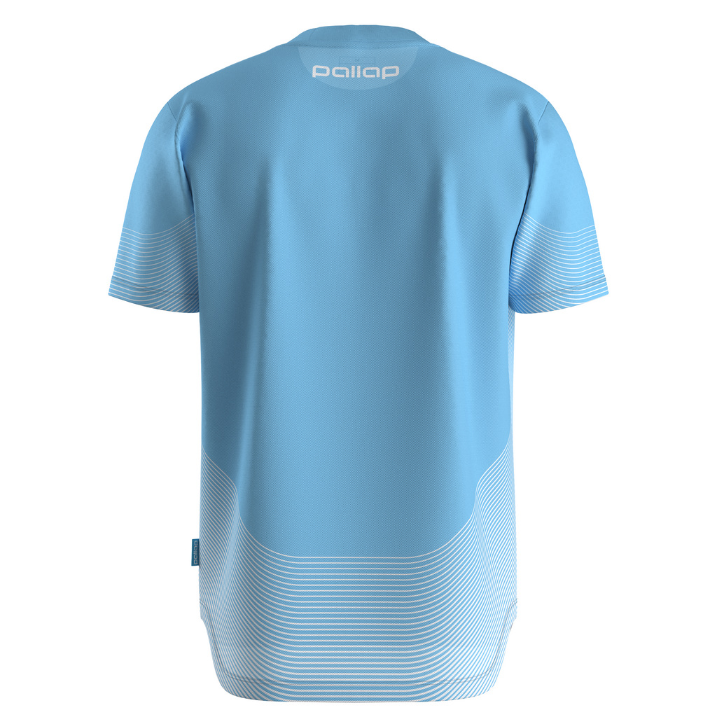 Pallap Men's Tech Tee 26 Cyan