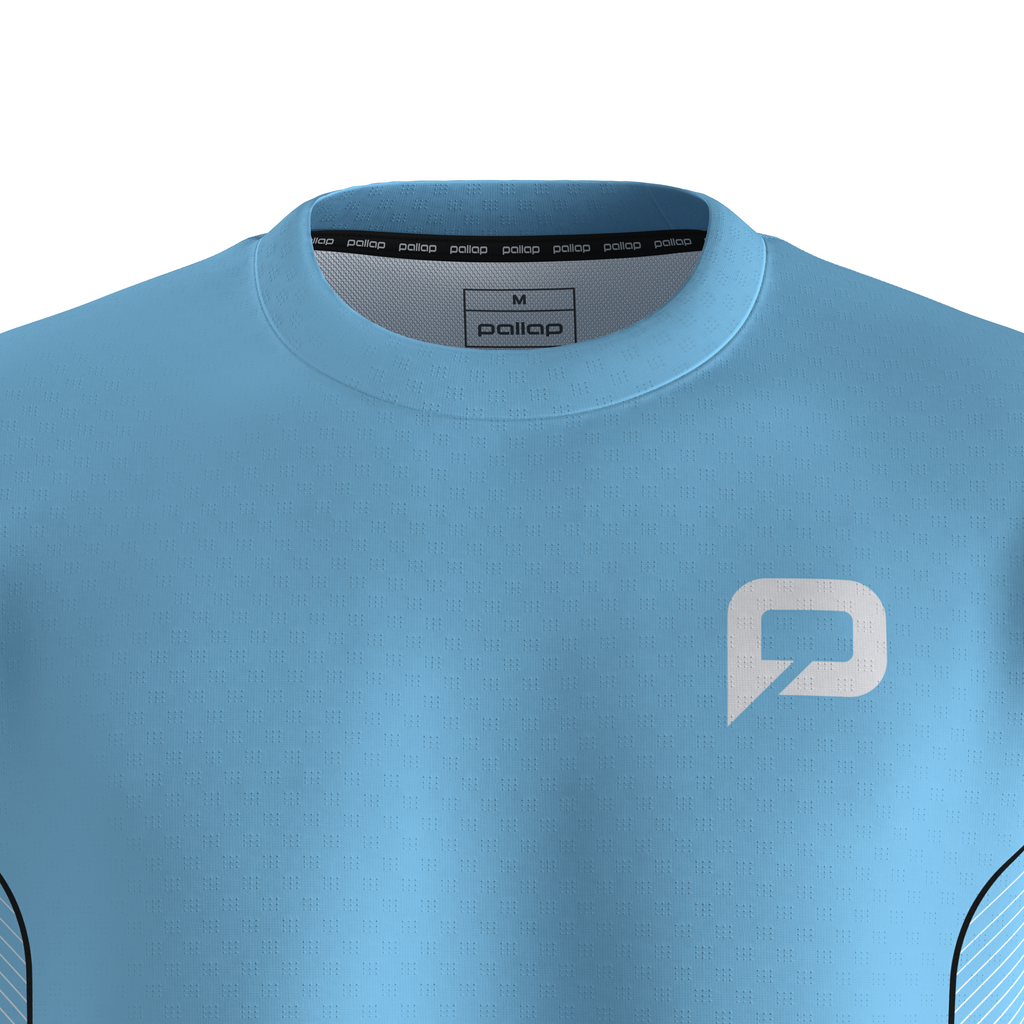 Pallap Men's Tech Tee 26 Cyan