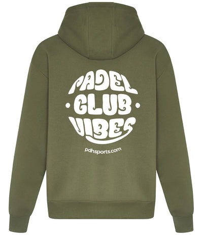 PDH Padel Club Vibes Khaki Hoodie