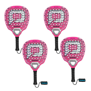 Pallap Evoforce Team Pink Padel Racket - Family Pack