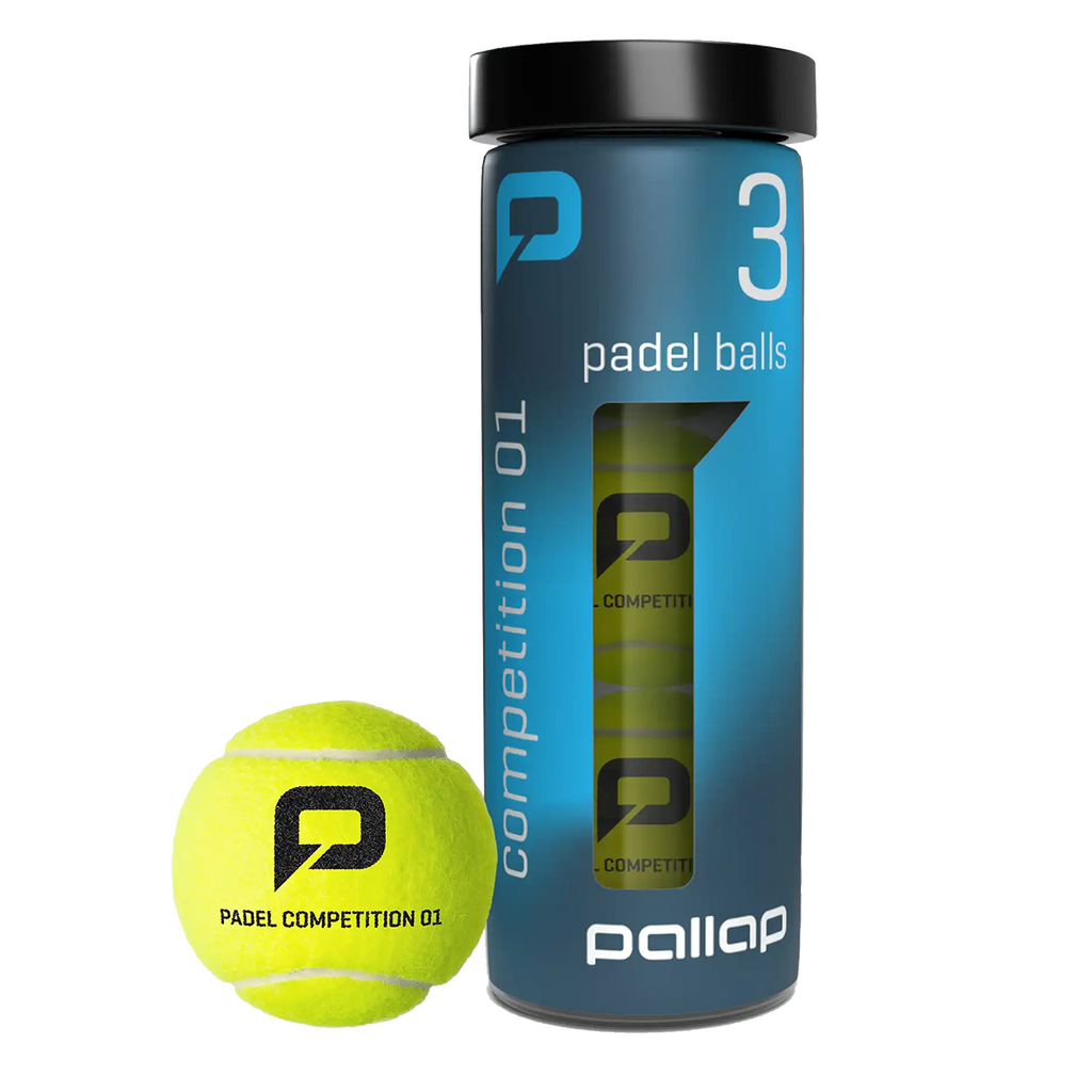 Pallap Competition Padel Balls - 3 Ball Tube