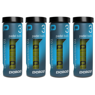 Pallap Competition Padel Balls - Dozen