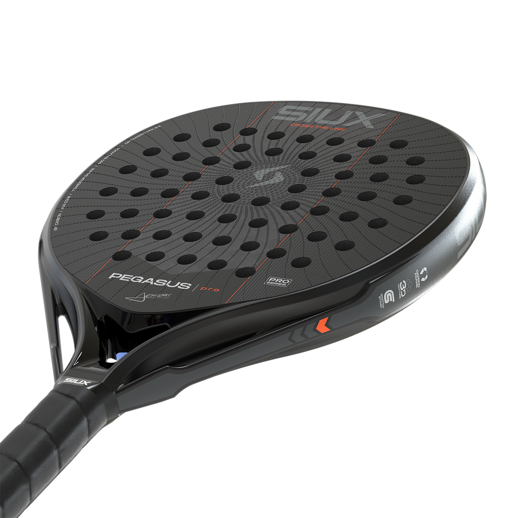 Siux Pegasus Pro 2027 Padel Racket Black